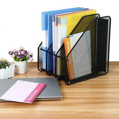MESH 3 SECTION FILE HOLDER