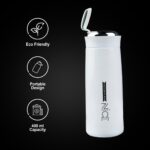 NICE GLASS WATER BOTTLE [ 400 ML ]