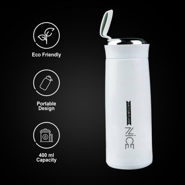 NICE GLASS WATER BOTTLE [ 400 ML ]