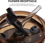 LEATHER DOUBLE DRINKING BROWN 450ML BIG