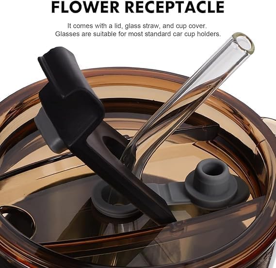 LEATHER DOUBLE DRINKING BROWN 450ML BIG