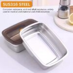 SS CRIPSER BOX WITH LID 1500 ML