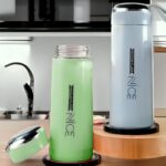 NICE GLASS WATER BOTTLE [ 400 ML ]