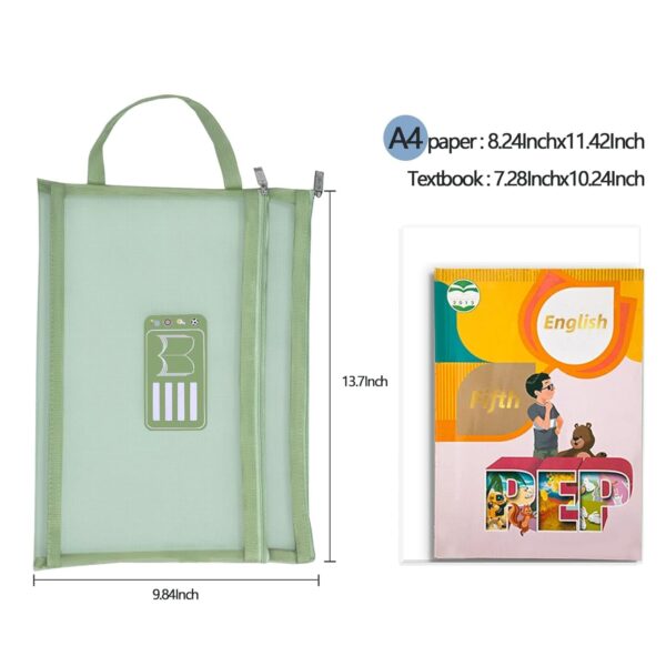 A4 Double Layer Document Bag