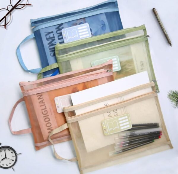 A4 Double Layer Document Bag
