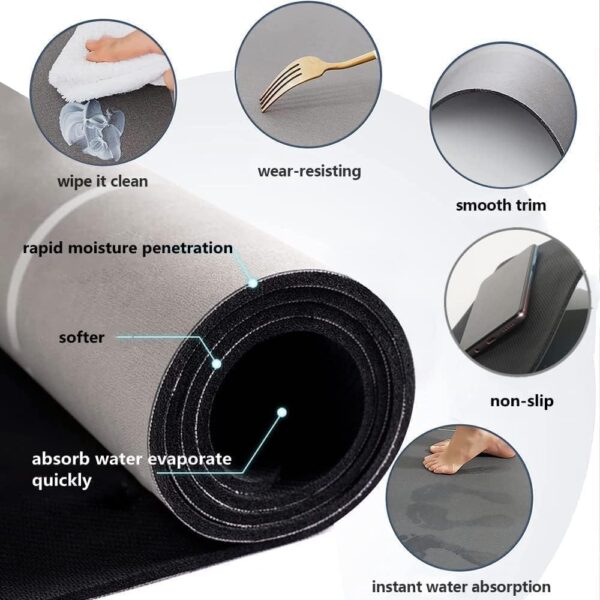2 Piece set Kitchen Mat
