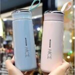 NICE GLASS WATER BOTTLE [ 400 ML ]