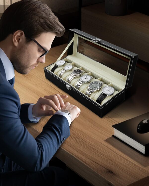 6 SLOT WATCH ORGANIZER