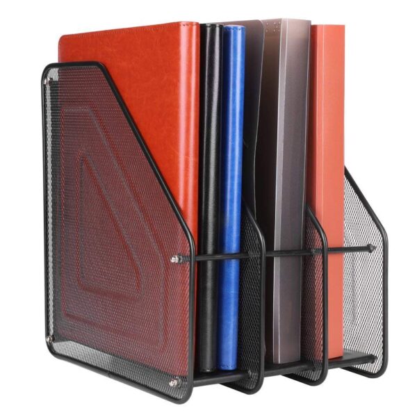 MESH 3 SECTION FILE HOLDER