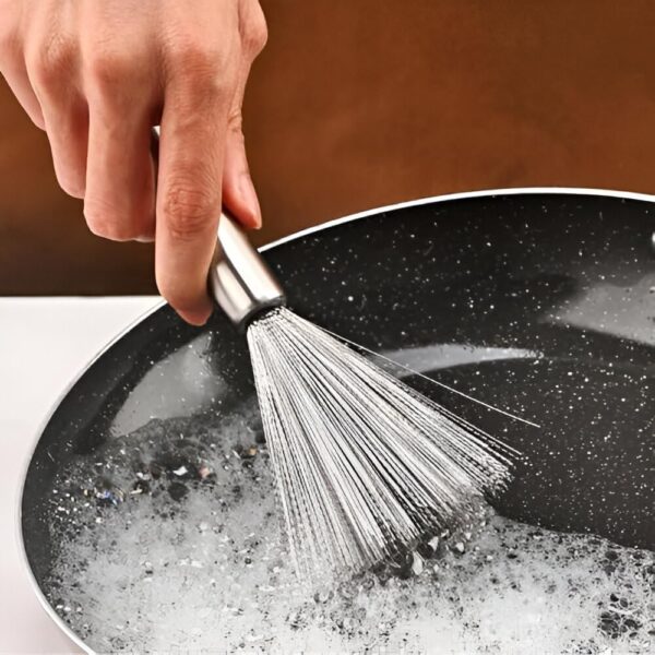 Steel Pan Cleaning Brush pack of 2