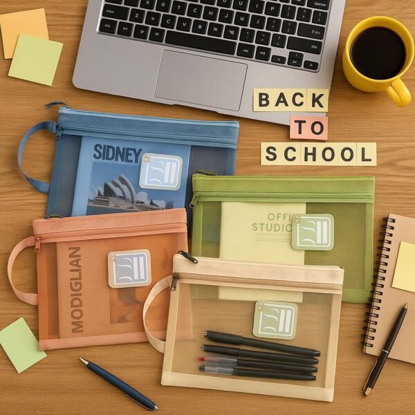 A4 Double Layer Document Bag