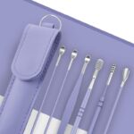 6 pcs leather ear pick set