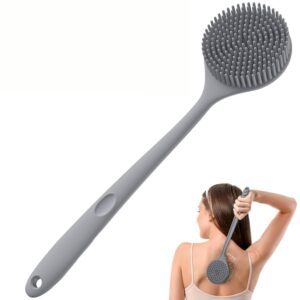 Silicone Bath Brush long handle