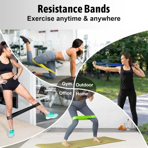 5 PIECE EXERCISE BELT - RESISTANCE BELT 5 PC