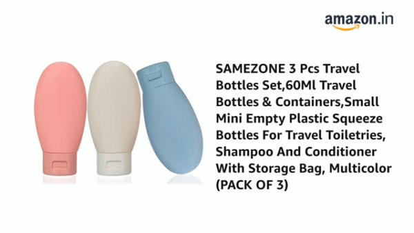 3 Pcs Travel Bottle